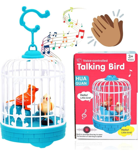 TALKING BIRD CONTROLLED SINGING INTERACTIVE PLAY FOR KIDS DUAL BIRDS